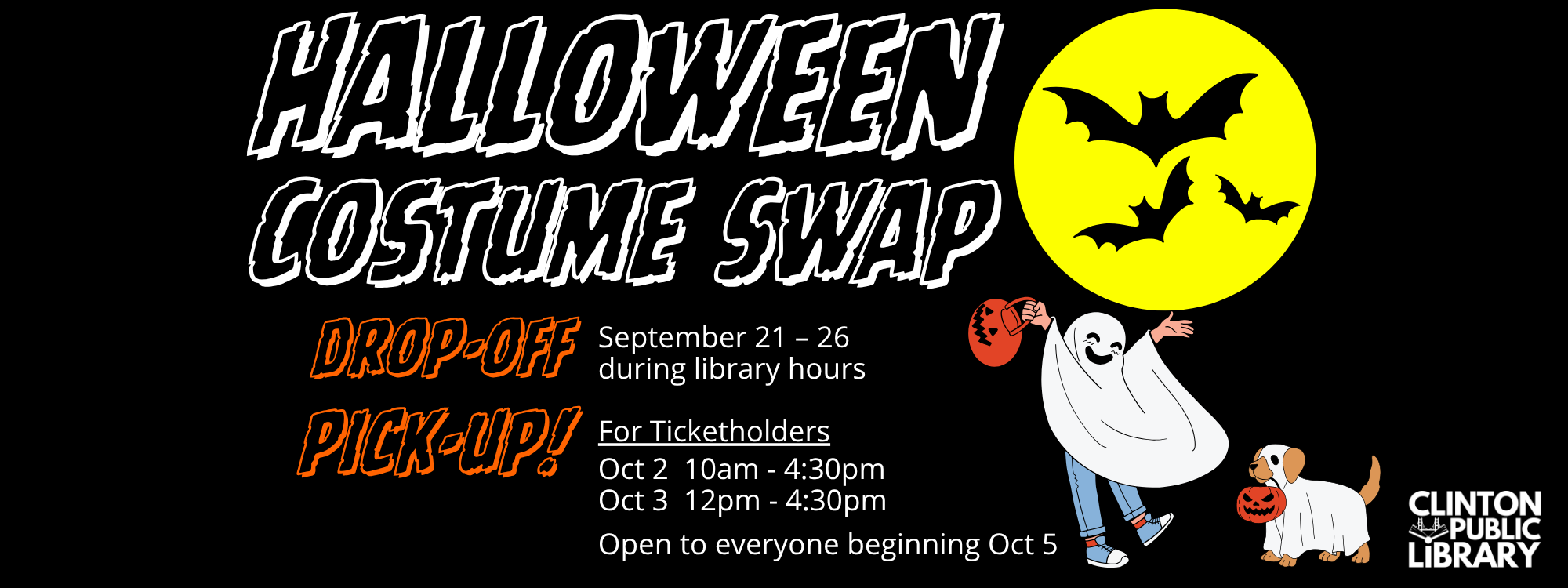 Halloween Costume Swap banner